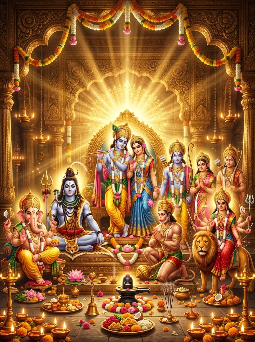 Shri Hari Stotram (Jagajjala Palam - Universal All Gods Prayer)